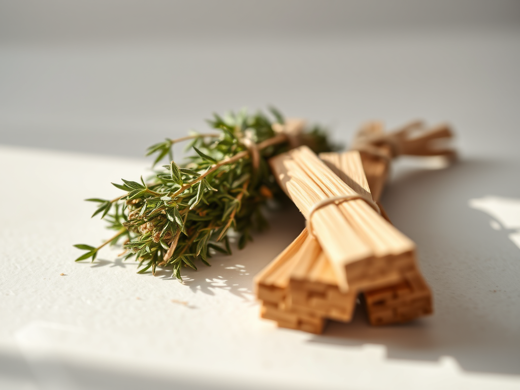 Sauge pour un nettoyage profond, Palo Santo pour un rechargement doux : ce duo est indispensable pour maintenir l'harmonie vibratoire de ton espace. 