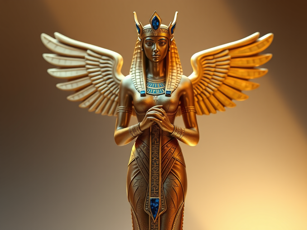 Statuette d'Isis la déesse Egyptienne