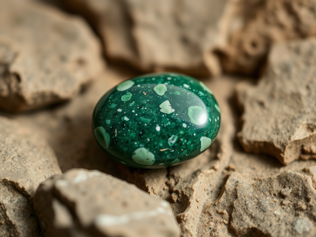 Pierre jaspe vert