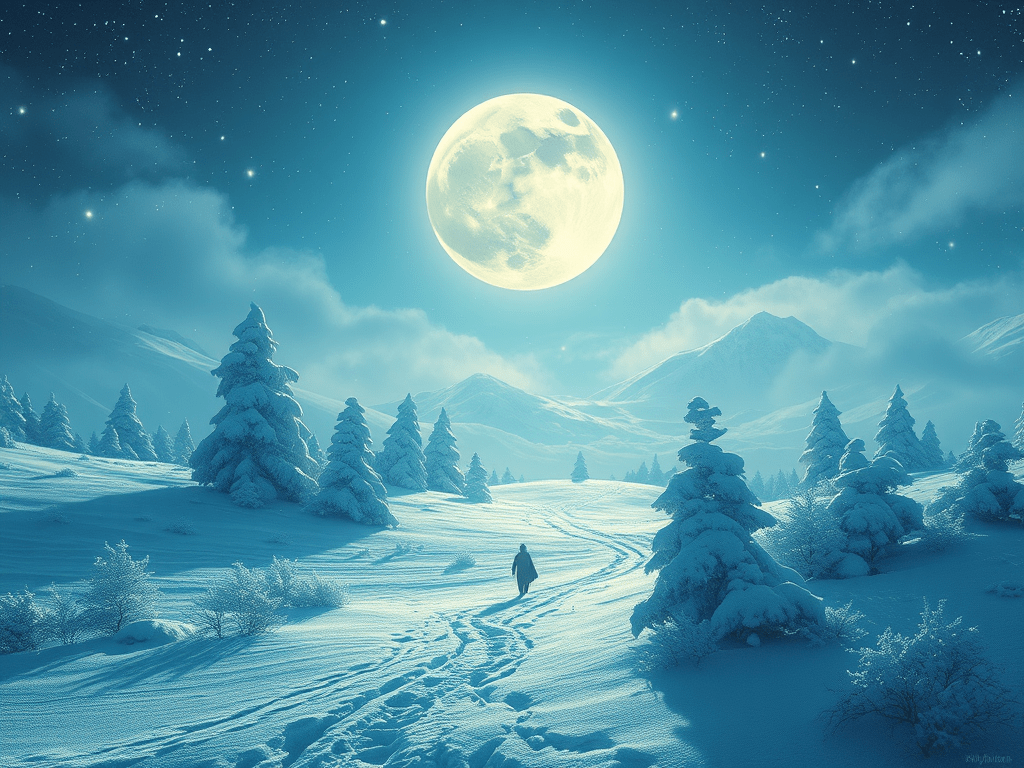 Pleine Lune des Neiges : Méditation de Réceptivité et de&nbsp;Silence