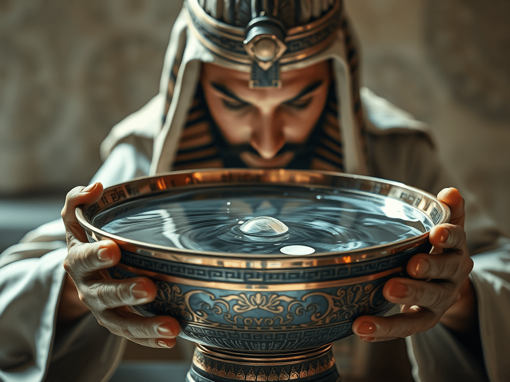 L&rsquo;Hydromancie : Comment Lire les Messages du Destin dans un Bol d&rsquo;Eau Pure (Technique&nbsp;Égyptienne)