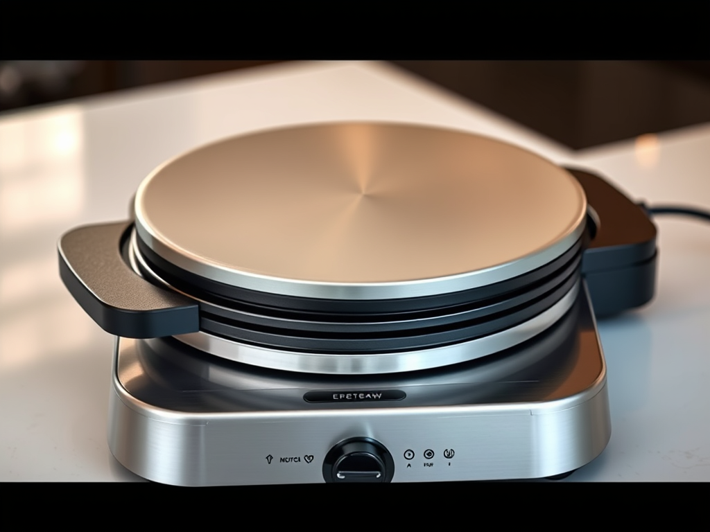 Une crêpière électrique